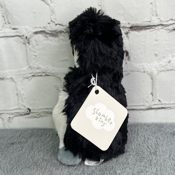 Slumberkins Penguin Mini Plush Stuffed Animal Black White NWT Ltd Edition 6 in - Picture 8 of 8
